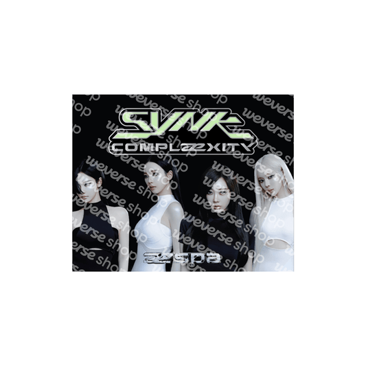 [PREORDER 12/8 CLOSED] AESPA <LIVE TOUR -SYNK : COMPLaeXITY> BADGE