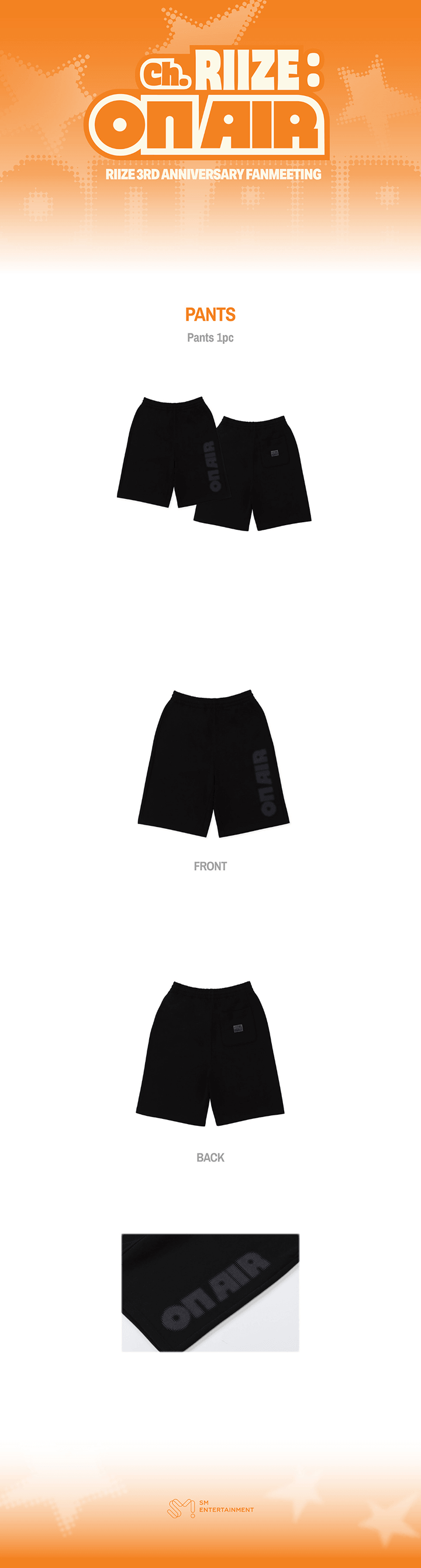 [PREORDER 15/9 CLOSED] RIIZE [Ch. RIIZE : ON AIR] PANTS
