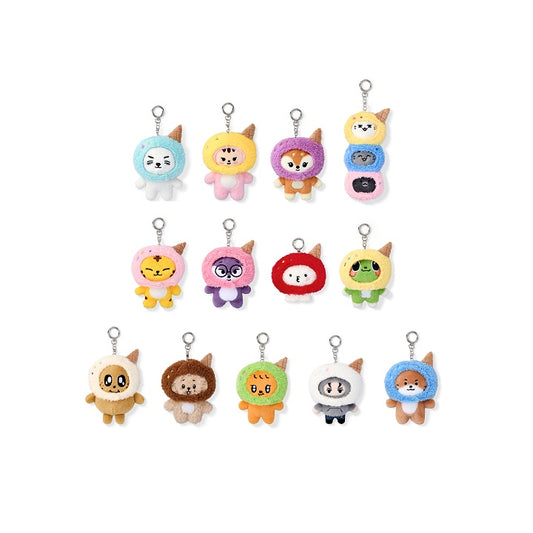SEVENTEEN <Ice Cream with MINITEEN> Official Merch PLUSH KEYRING