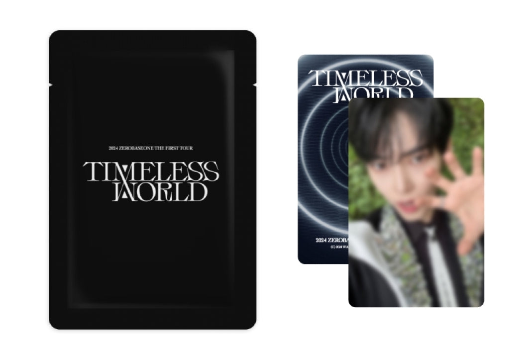 ZEROBASEONE <THE FIRST TOUR TIMELESS WORLD> TRADING CARD