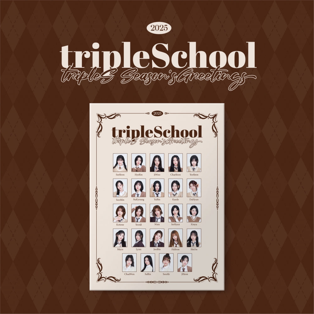 [PREORDER] tripleS <tripleSchool> 2025 SEASON'S GREETINGS