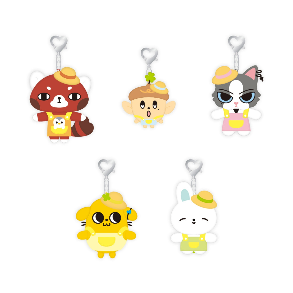 [PREORDER 20/9 CLOSE] AND2BLE [N:DVERSE GARDENING] OFFICIAL CHARACTER POP-UP MAGNET PLUSH DOLL KEYRING