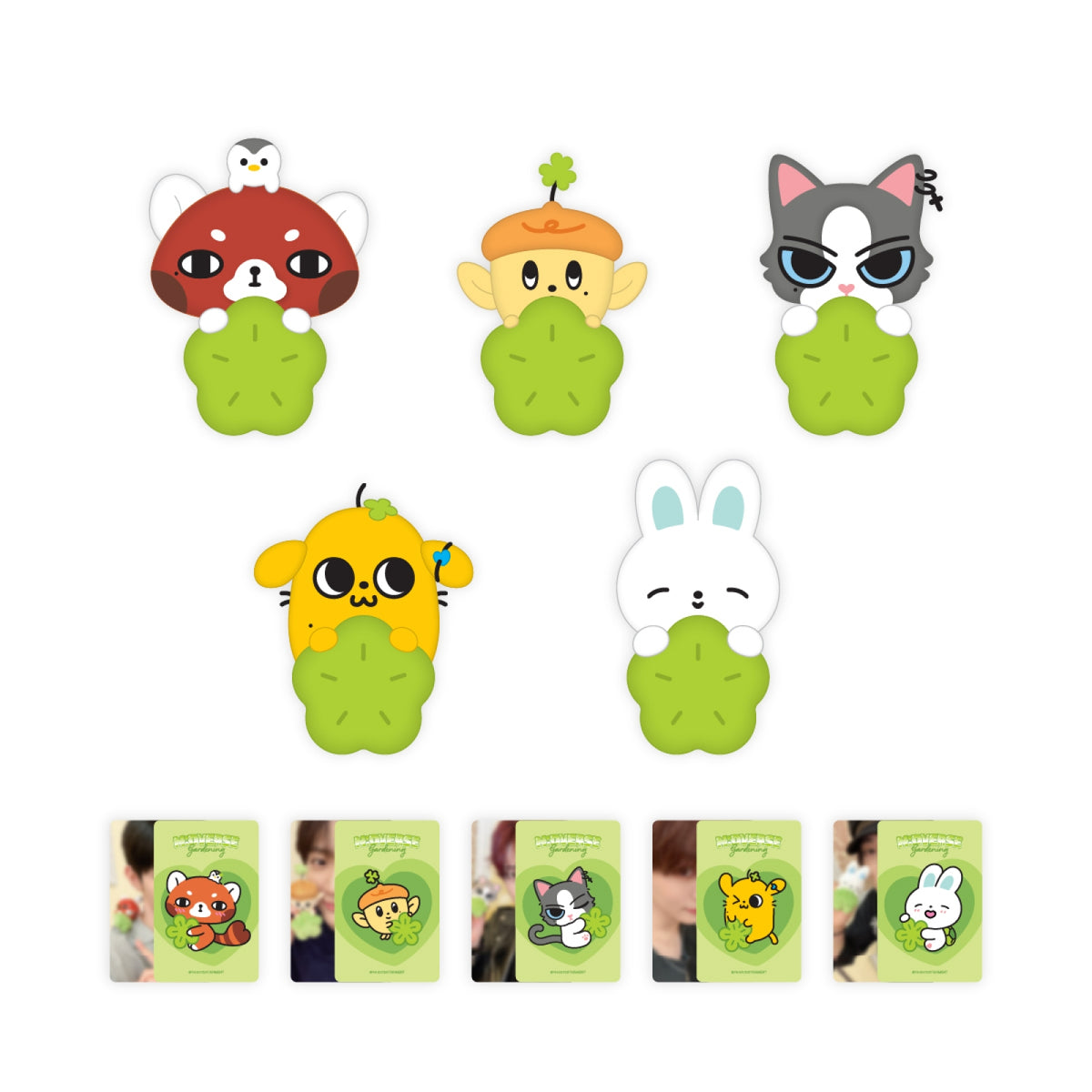 [PREORDER 20/9 CLOSE] AND2BLE [N:DVERSE GARDENING] OFFICIAL CHARACTER POP-UP MONITOR PLUSH DOLL
