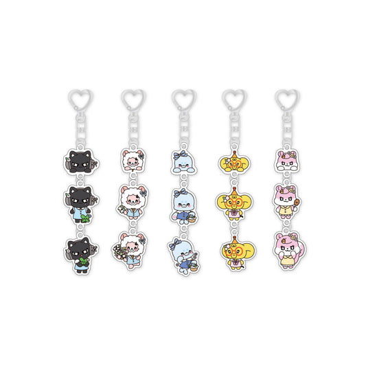 [PREORDER 5/10 CLOSED] RESCENE [Scent Archive - MEMORIES OF RESCENE] OFFICIAL MD ACRYLIC CHAIN KEYRING