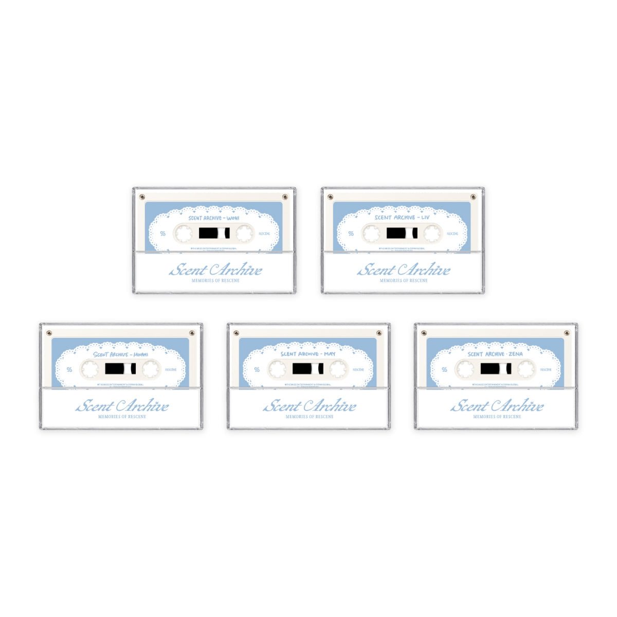 [PREORDER 5/10 CLOSED] RESCENE [Scent Archive - MEMORIES OF RESCENE] OFFICIAL MD VOICE CASSETTE