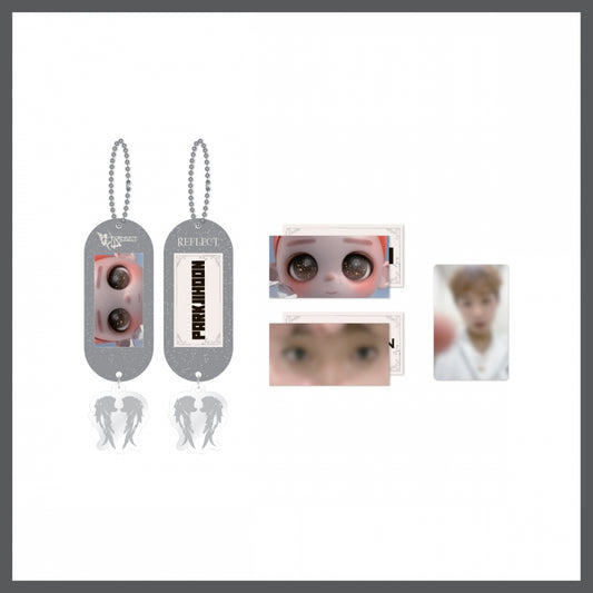 [PREORDER] PARK JIHOON 2026 FANCON [RE:FLECT] MD ACRYLIC NAME TAG KEYRING