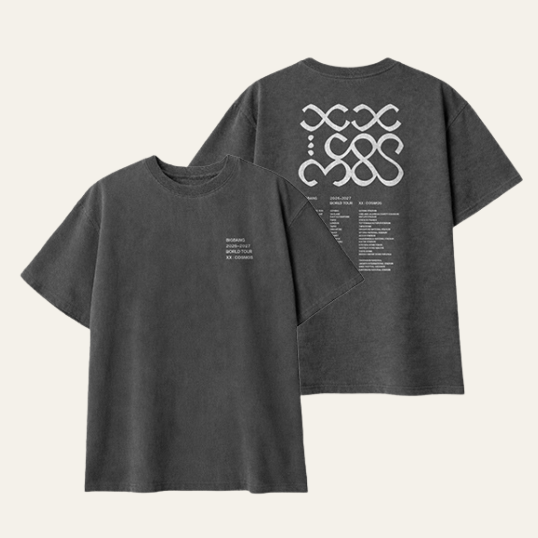 [PREORDER OFFLINE PROXY] BIGBANG 2026-2027 WORLD TOUR [XX : COSMOS] TOUR T-SHIRT