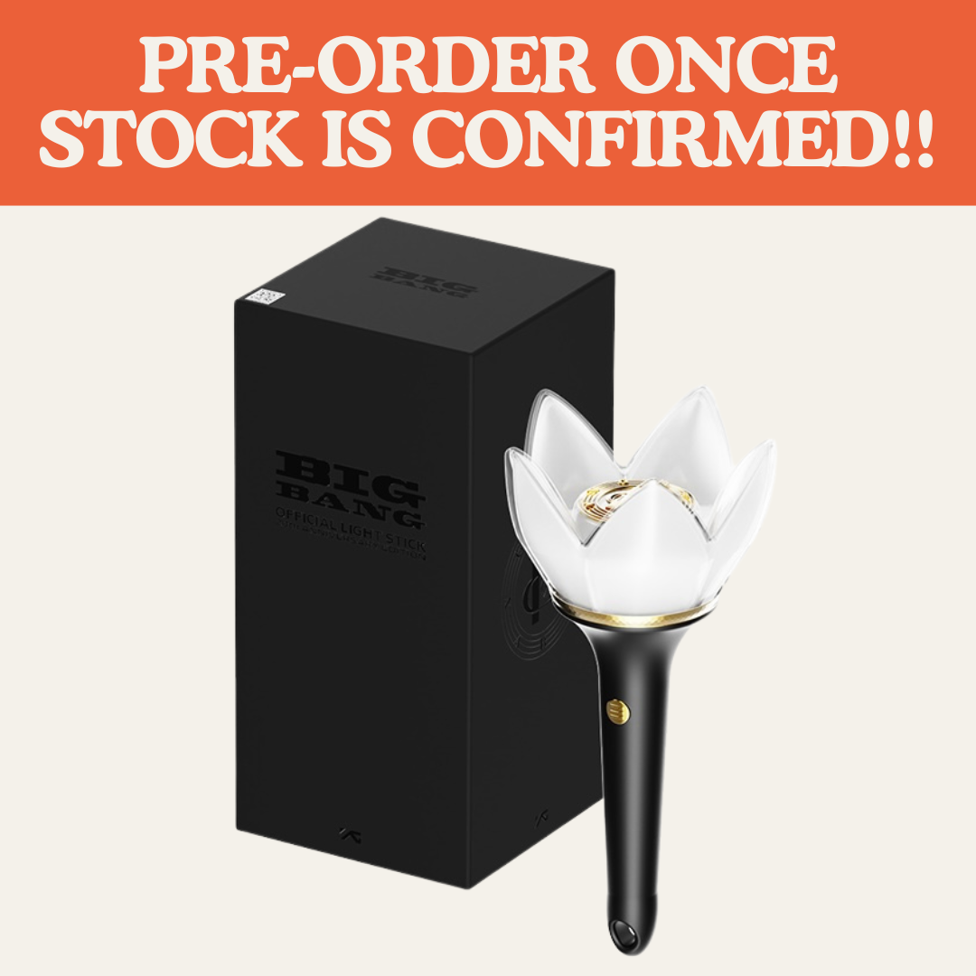[PREORDER OFFLINE PROXY] BIGBANG 2026-2027 WORLD TOUR [XX : COSMOS] OFFICIAL LIGHT STICK 20TH ANNIVERSARY EDITION