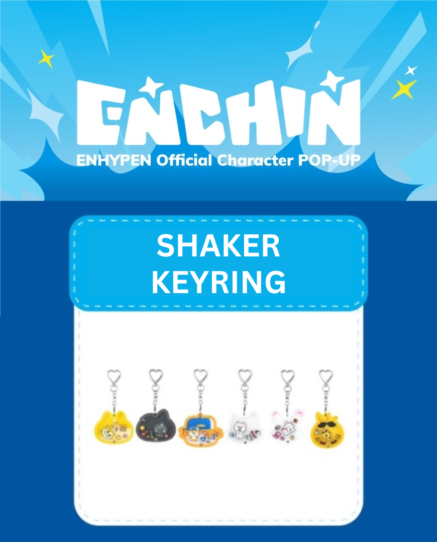 [OFFLINE PROXY] ENHYPEN <ENCHIN> POP-UP SHAKER KEYRING