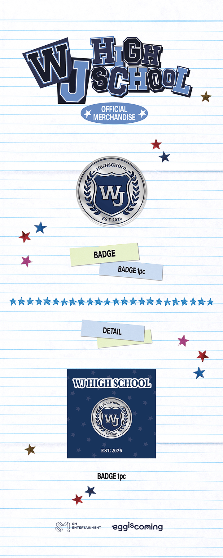 [PREORDER 18/4 CLOSED] SMTR25 <Reply High School> BADGE