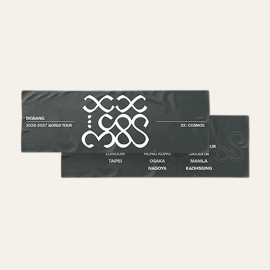 [PREORDER OFFLINE PROXY] BIGBANG 2026-2027 WORLD TOUR [XX : COSMOS] TOUR SLOGAN TOWEL