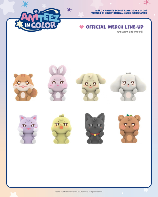 [OFFLINE PROXY 1/5 CLOSE] ATEEZ <ANITEEZ IN COLOR> ANITEEZ IN LOVE FIGURE