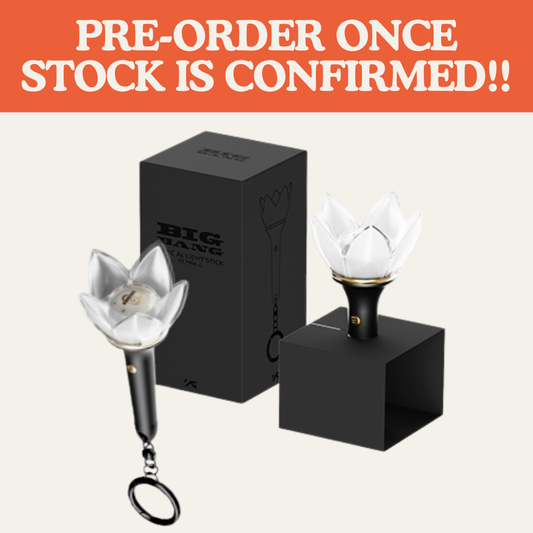 [PREORDER OFFLINE PROXY] BIGBANG 2026-2027 WORLD TOUR [XX : COSMOS] OFFICIAL LIGHT STICK KEYRING 20TH ANNIVERSARY EDITION