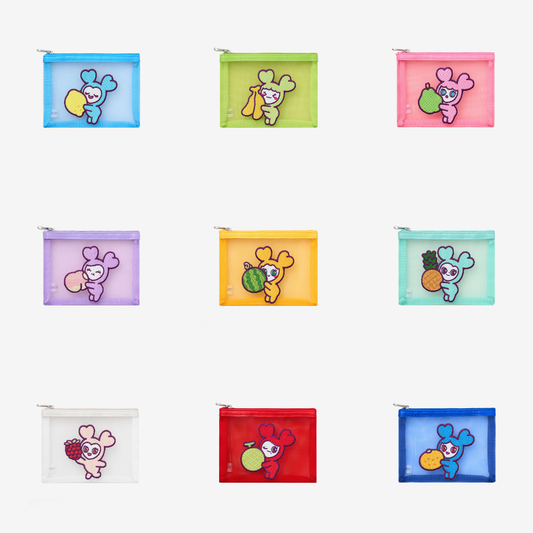 [PREORDER 18/7 CLOSED] TWICE <JAPAN DEBUT 9th Anniversary> LOVELYS MINI MESH POUCH