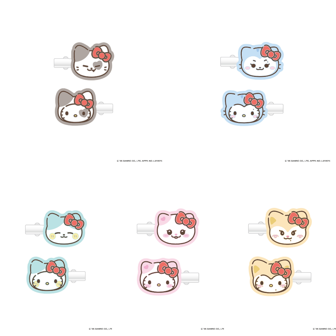 [PREORDER 30/8 CLOSED] ITZY [TWINZY×HELLO KITTY] Multi clip