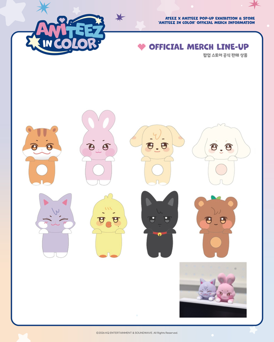 [OFFLINE PROXY 1/5 CLOSE] ATEEZ <ANITEEZ IN COLOR> MINI DECO FIGURE