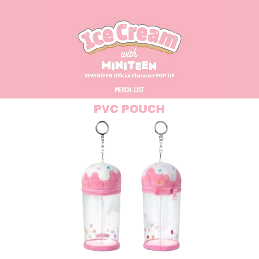 [OFFLINE PROXY] SEVENTEEN <Ice Cream with MINITEEN> Official Merch PVC POUCH