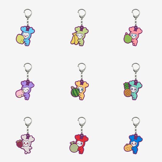 [PREORDER 18/7 CLOSED] TWICE <JAPAN DEBUT 9th Anniversary> TWICE LOVELYS RUBBER KEY HOLDER