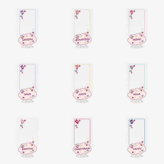 [PREORDER 18/7 CLOSED] TWICE <JAPAN DEBUT 9th Anniversary> LOVELYS ACRYLIC CLIP STAND
