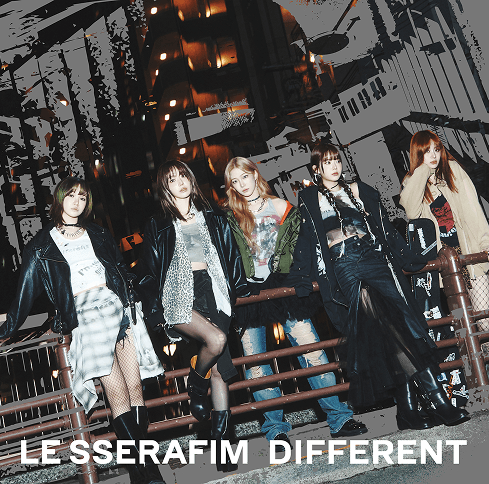 LE SSERAFIM <DIFFERENT> Japan 4th Single Album STANDARD VER