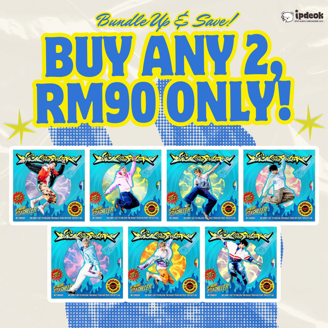 [2 For RM90] NCT DREAM <Go Back To The Future> DIGIPACK VER