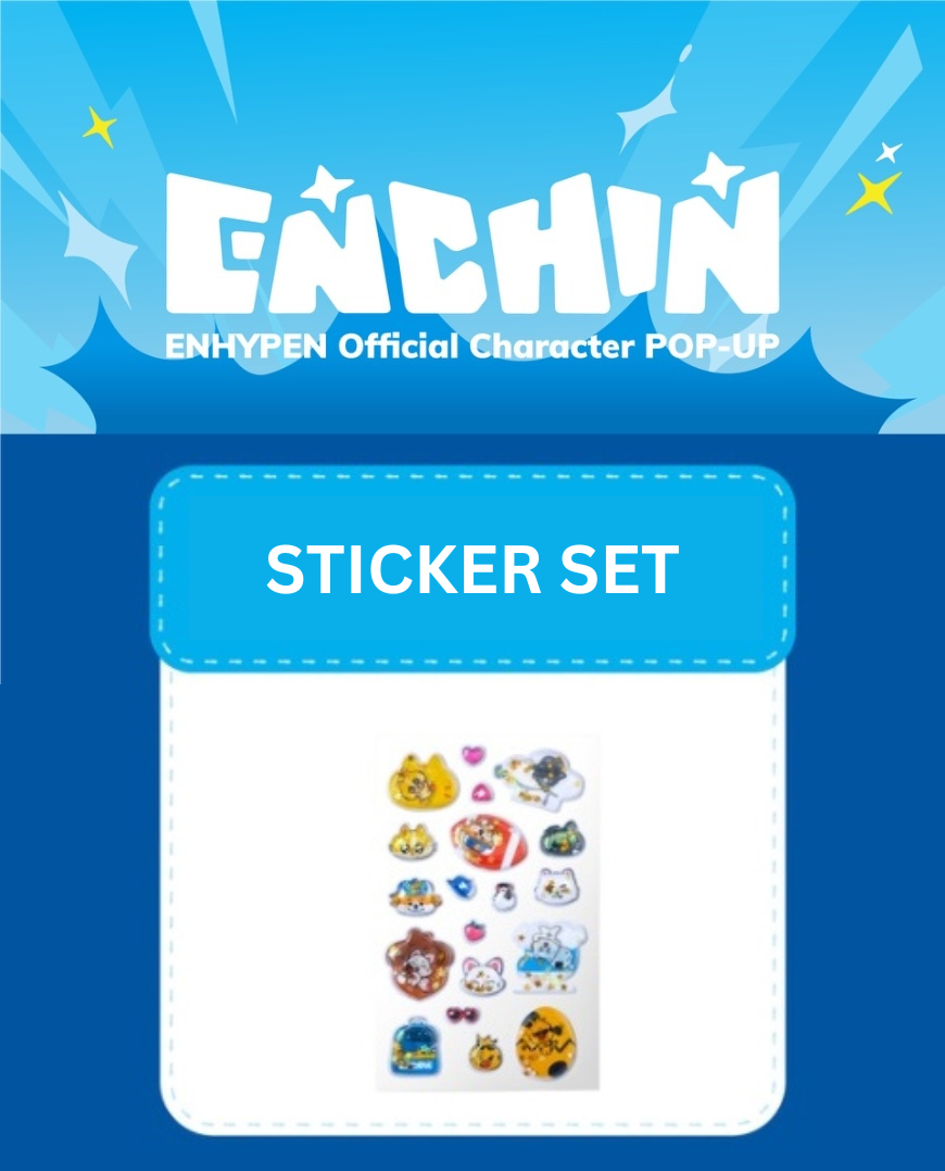 [OFFLINE PROXY] ENHYPEN <ENCHIN> POP-UP STICKER SET