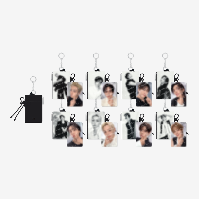 [PREORDER OFFLINE PROXY] STRAY KIDS <RUN IT> CARD HOLDER KEYRING (28 POINTS)