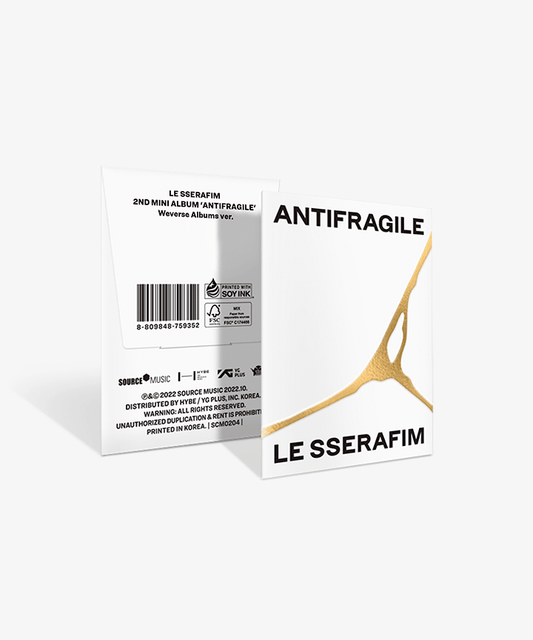 LE SSERAFIM <ANTIFRAGILE> WEVERSE VER