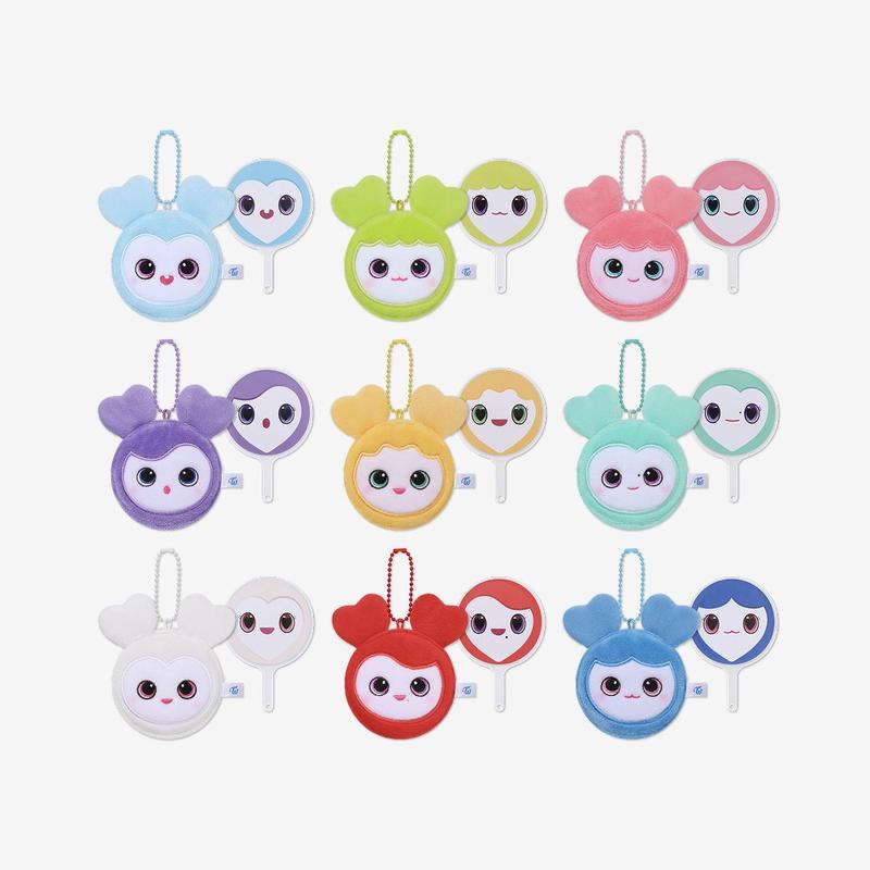 [PREORDER 25/7 CLOSED] TWICE <THIS IS FOR> WORLD TOUR FINALE LOVELY PLUSH MINI PICKET KEYRING (18 POINTS)