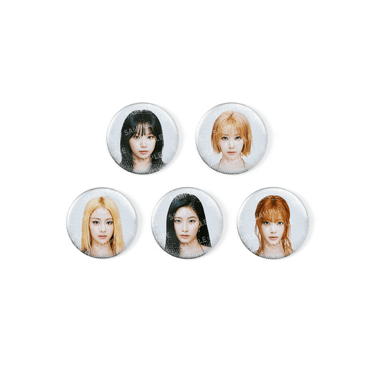 [PREORDER] LE SSERAFIM TOUR <PUREFLOW> Official Merch Lucky Draw (Photo Can Badge)