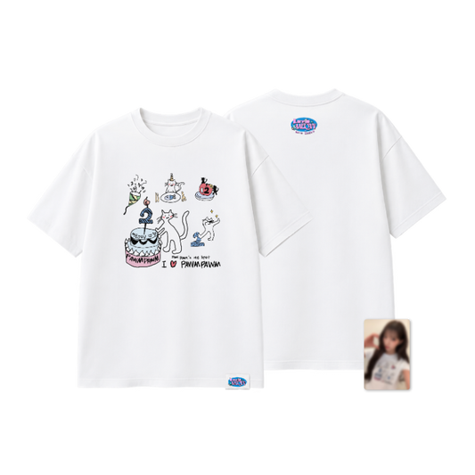 [PREORDER 15/9 CLOSED] MEOVV [LET'S MEOVV: DEBUT 2ND ANNIVERSARY] MEOVV T-SHIRT SET SOOIN