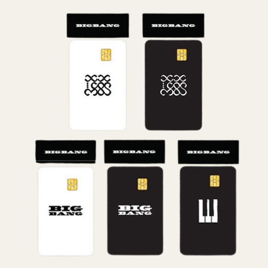 [PREORDER OFFLINE PROXY] BIGBANG [20TH ANNIVERSARY MEDIA EXHIBITION] CARD COVER STICKER