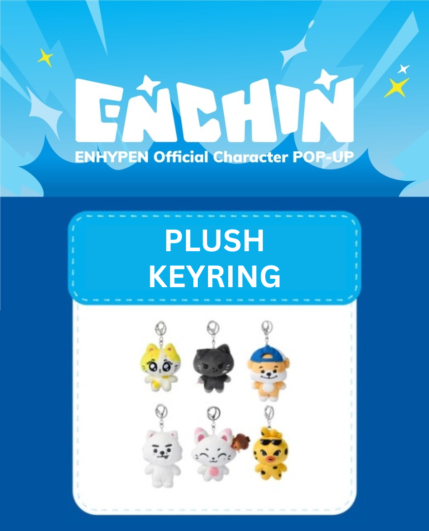[OFFLINE PROXY] ENHYPEN <ENCHIN> POP-UP PLUSH KEYRING