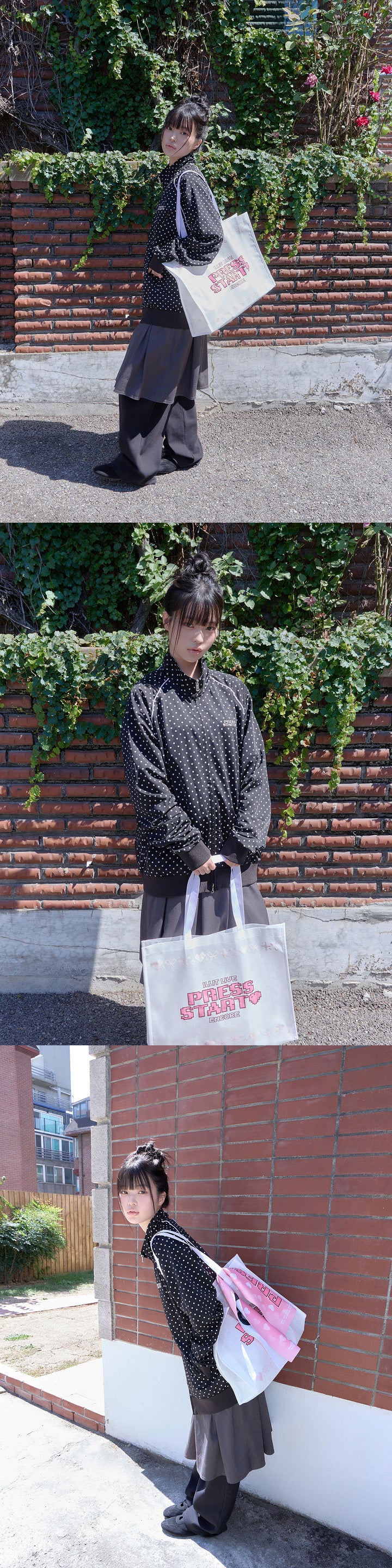[PREORDER] ILLIT [PRESS START♥ ENCORE] Official Merch Shopper Bag