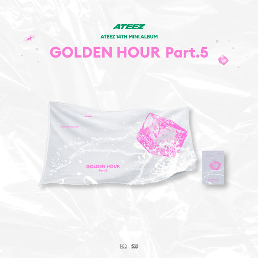 [PREORDER 4/7 CLOSED] ATEEZ <GOLDEN HOUR : Part.5> POP-UP STORE SLOGAN TOWEL