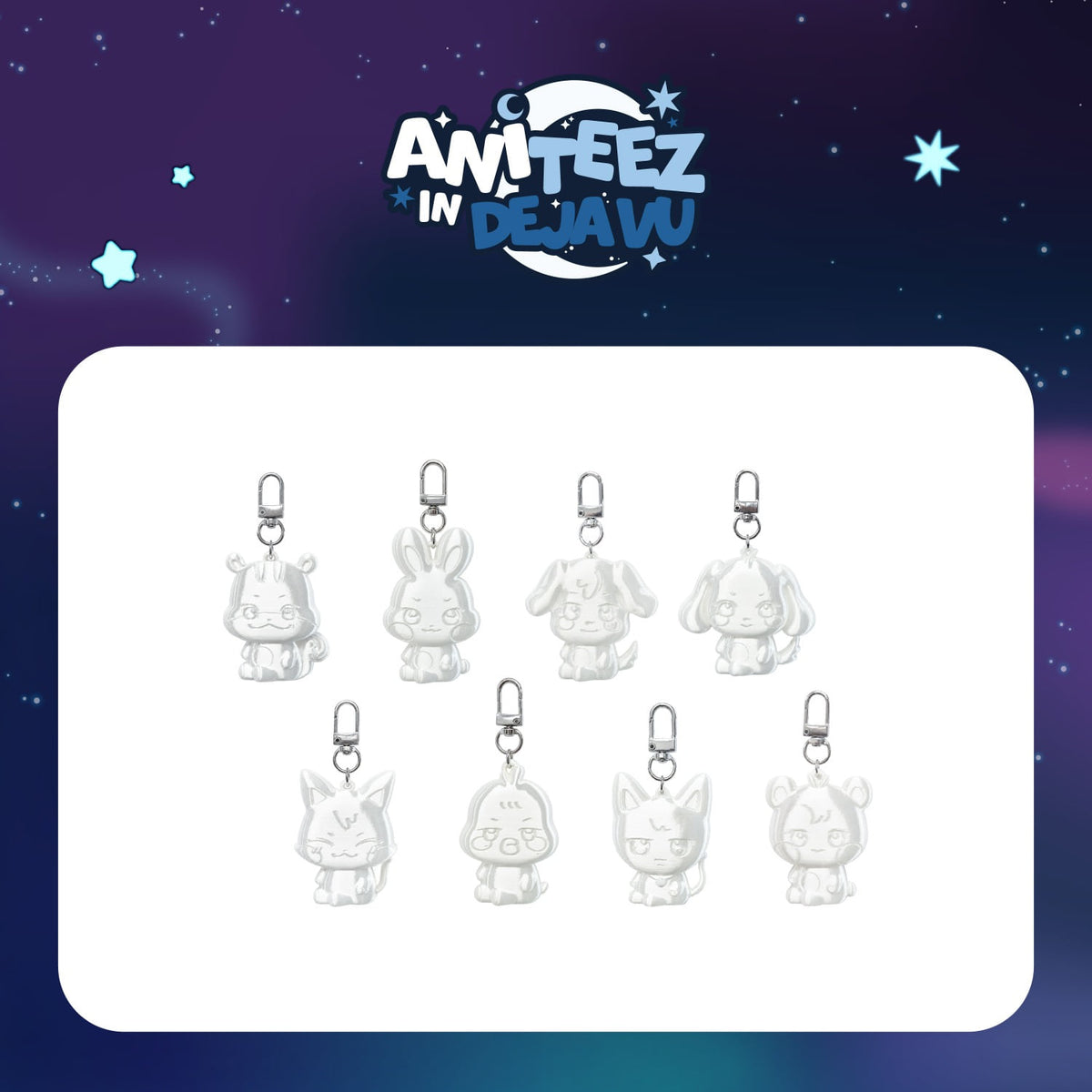 [PREORDER 4/9 CLOSED] ATEEZ [ANITEEZ IN Deja Vu] CAN OPENER KEYRING
