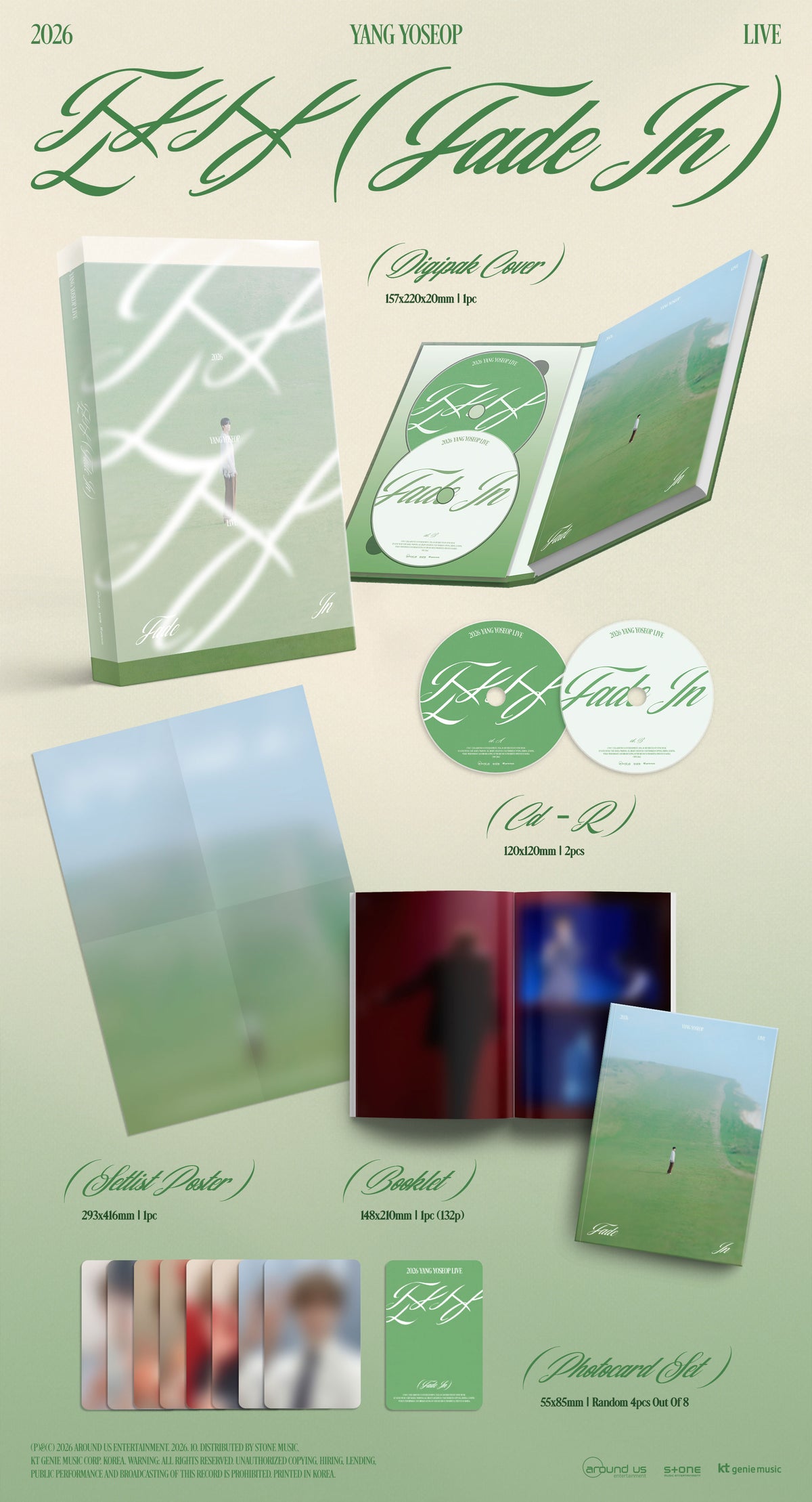 [PREORDER] YANG YO SEOP - 2026 YANG YOSEOP LIVE [잔상 (FADE IN)]