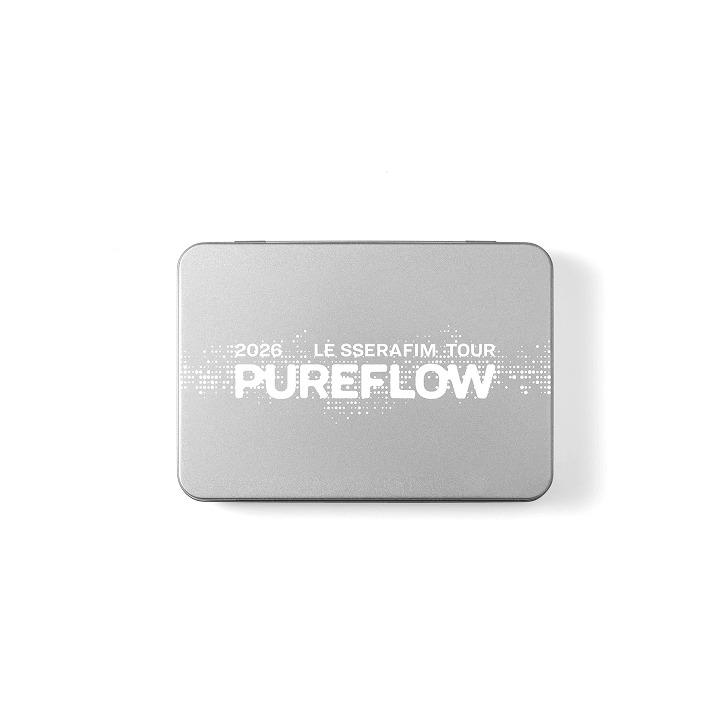 [PREORDER] LE SSERAFIM TOUR <PUREFLOW> Official Merch Tin case Sticker Set