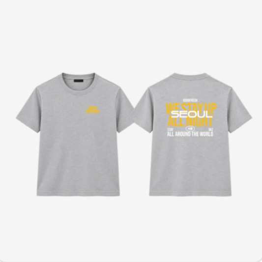 [OFFLINE PROXY 24/10 CLOSED] STRAY KIDS [ODD&FRESH] OFFICIAL MERCH T-SHIRT SEOUL Ver.