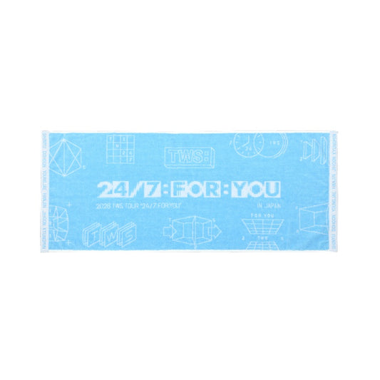 [PREORDER 6/8 CLOSED] TWS <24/7:FOR:YOU> IN JAPAN JACQUARD FACE TOWEL