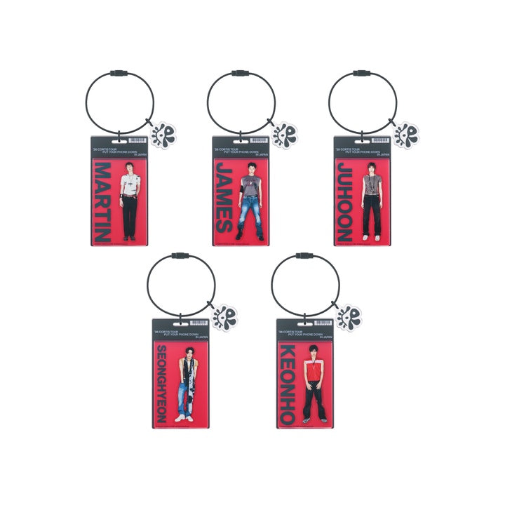 [PREORDER] CORTIS <PUT YOUR PHONE DOWN IN JAPAN> OFFICIAL MERCH ACRYLIC KEYRING