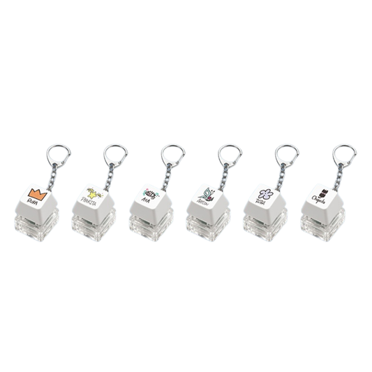 [PREORDER OFFLINE PROXY] BABYMONSTER WORLD TOUR [DANCE (CHOOM)] IN SEOUL OFFICIAL MD KEY CAP KEYRING