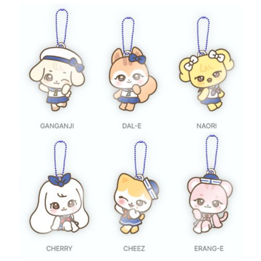 [PREORDER OFFLINE PROXY] IVE <DIVE INTO MINIVE> OFFICIAL MD RANDOM MINIVE ACRYLIC KEYRING (10 POINTS)