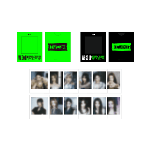 BABYMONSTER <WE GO UP> OFFICIAL MERCHANDISE INSTANT PHOTO PACKAGE