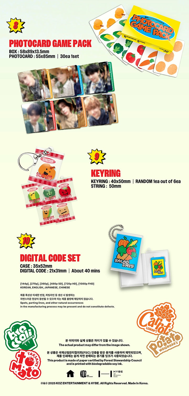 BOYNEXTDOOR <SALAD DAY> 2026 SEASON’S GREETINGS