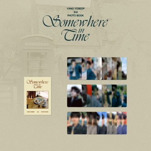 [PREORDER] YANG YOSEOP 2nd PHOTO BOOK [Somewhere in Time] MD TRADING CARD