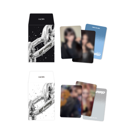 [PREORDER 29/10 CLOSED] MEOVV [GO HARD] OFFICIAL MERCH RANDOM TRADING PHOTOCARD