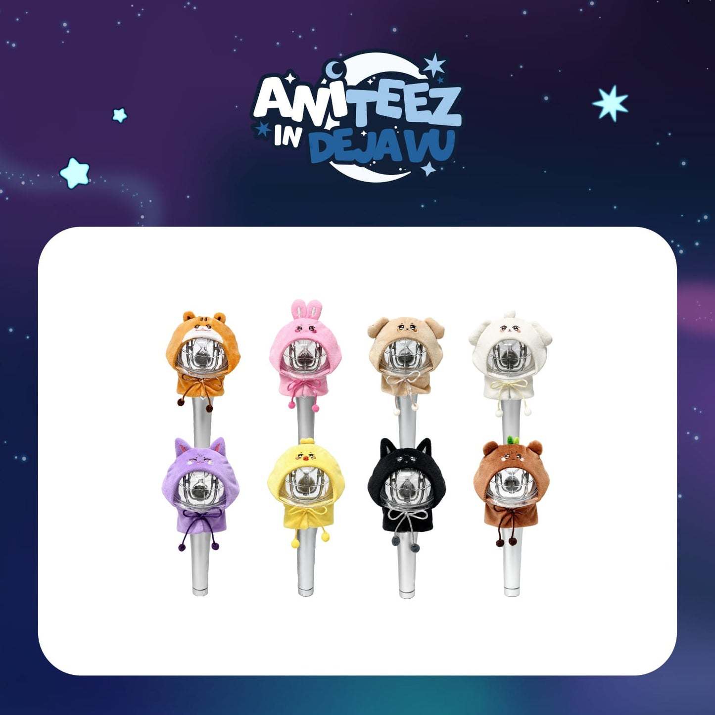 [PREORDER 4/9 CLOSED] ATEEZ [ANITEEZ IN Deja Vu] LIGHT STICK COVER