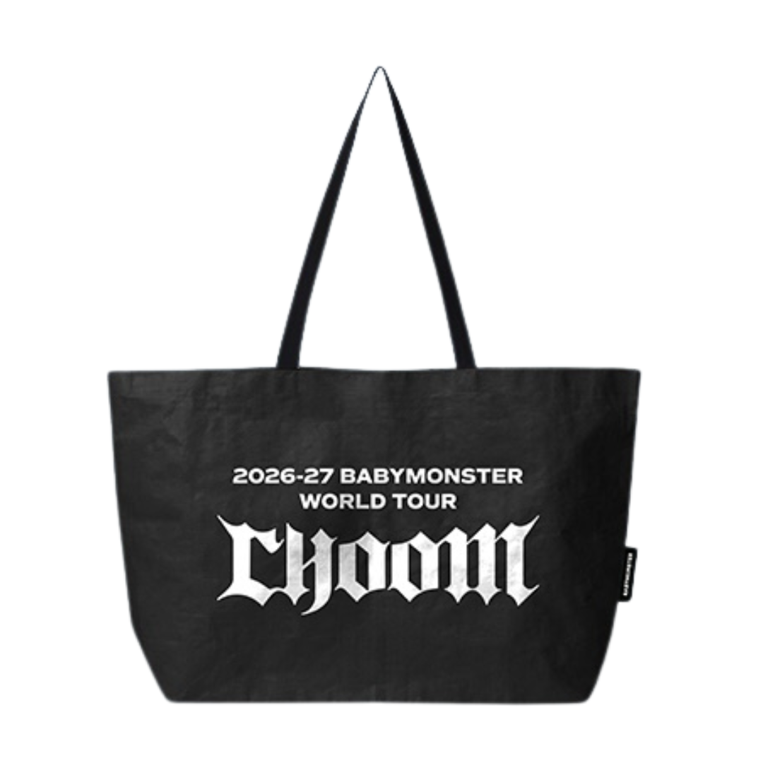 [PREORDER OFFLINE PROXY] BABYMONSTER WORLD TOUR [DANCE (CHOOM)] IN SEOUL OFFICIAL MD REUSABLE BAG