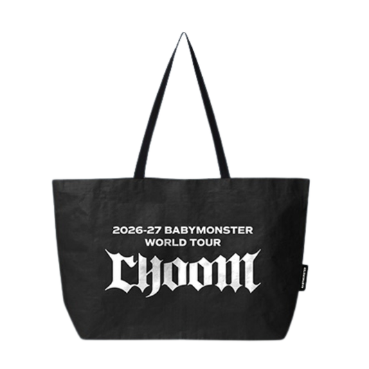 [PREORDER OFFLINE PROXY] BABYMONSTER WORLD TOUR [DANCE (CHOOM)] IN SEOUL OFFICIAL MD REUSABLE BAG